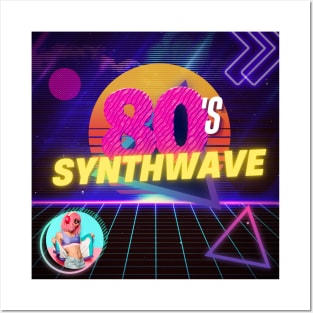 80s Synthwave! Posters and Art